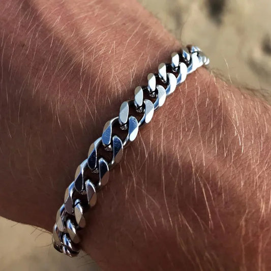 Stainless Steel Cuban Bracelet